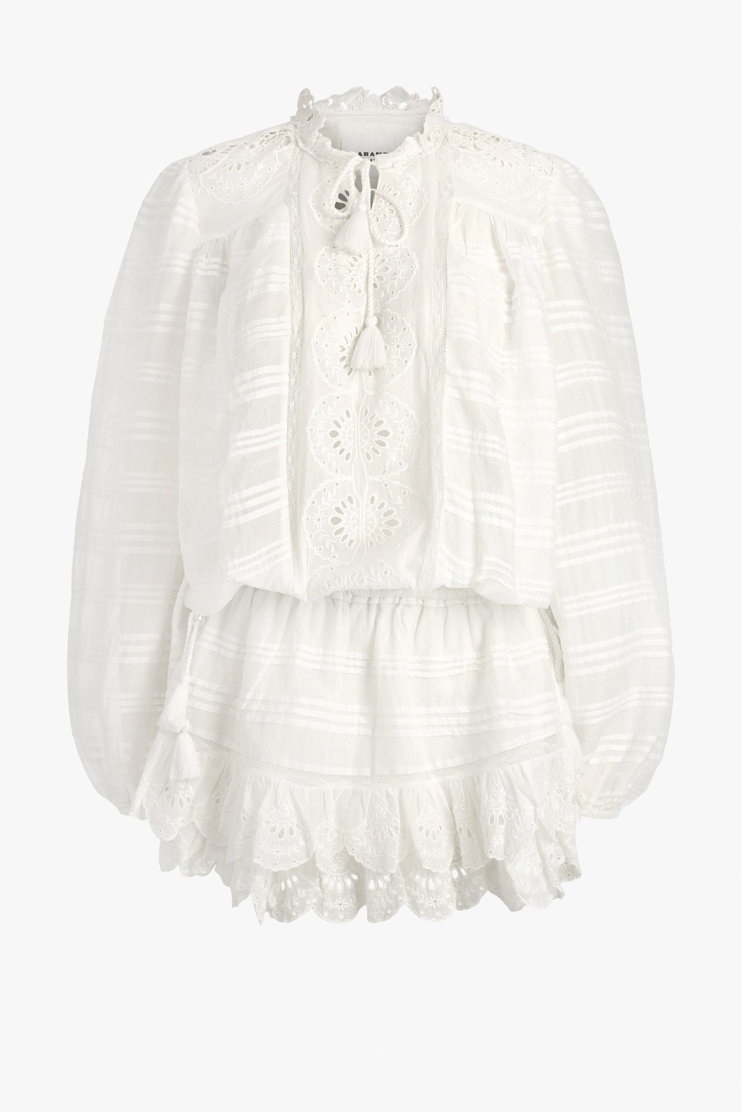 Preya dress in white