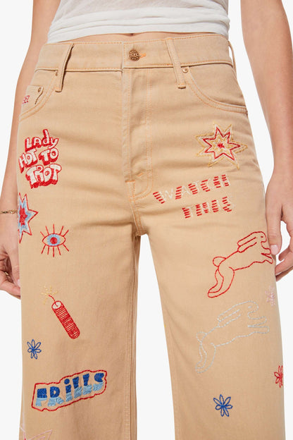 Jeans SNACKS! Double Dip Nerdy in Khaki