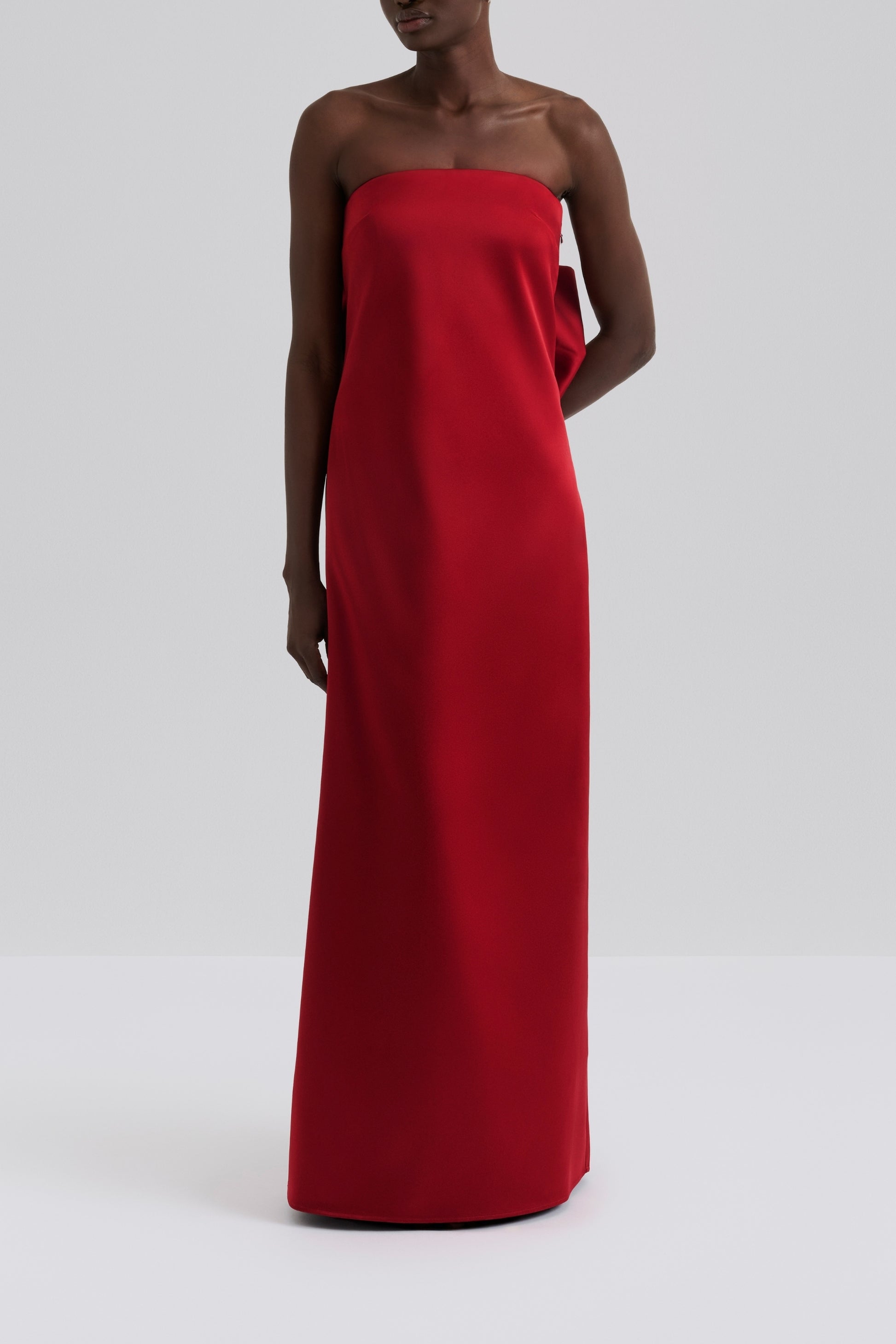 Kleid Elmina Bow in Deep RedMalina - Anita Hass