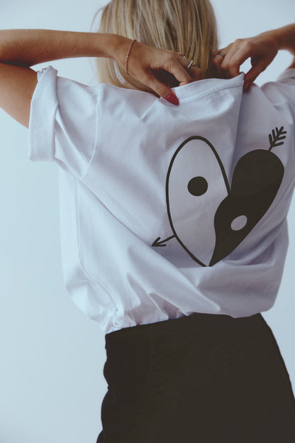 T-Shirt 'Yin Yang' in WeißAnita Hass - Anita Hass