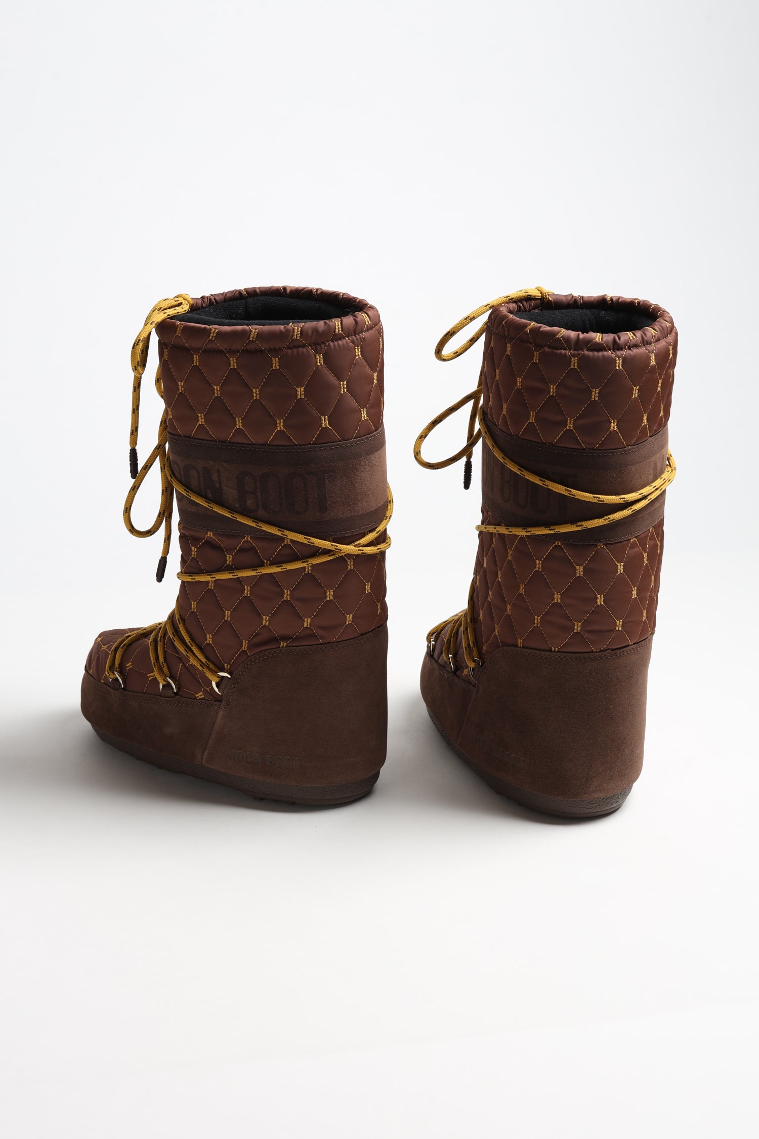 Moon Boot Icon Quilted in BraunMoon Boot - Anita Hass