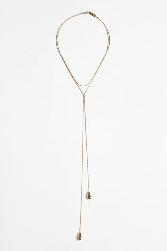 Shiny Day necklace in gold