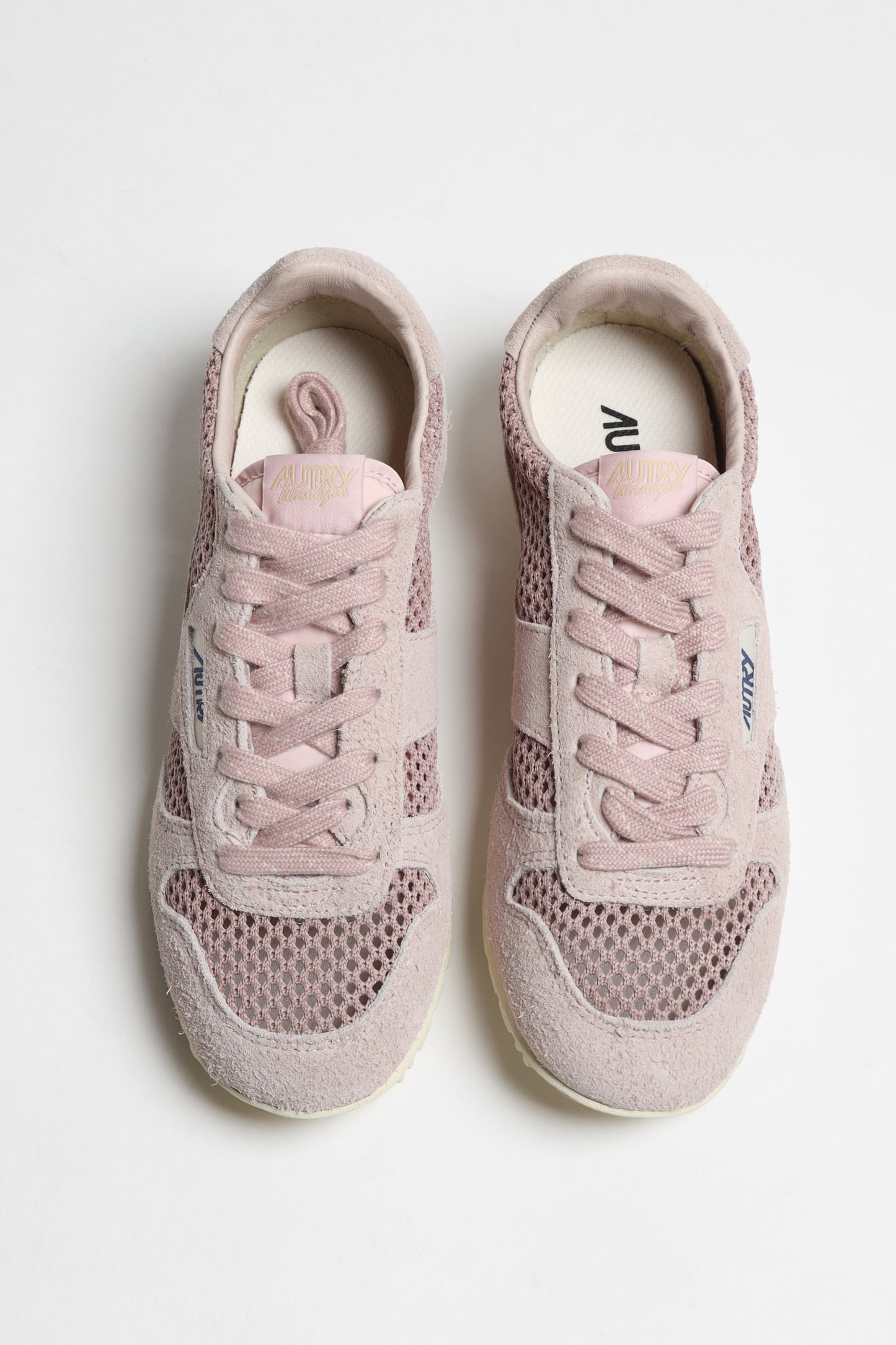 Windspin sneaker in Knit/Suede Silk