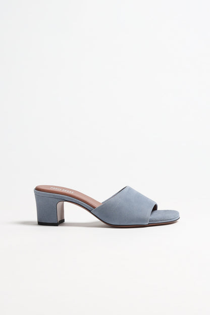 Mules Ava 50 in denim blue