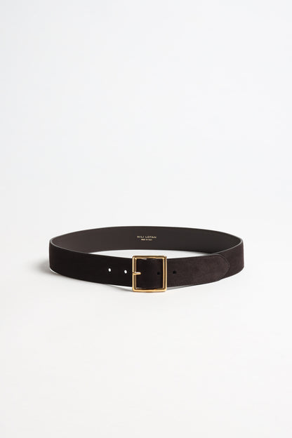 Marcela belt in espresso/gold