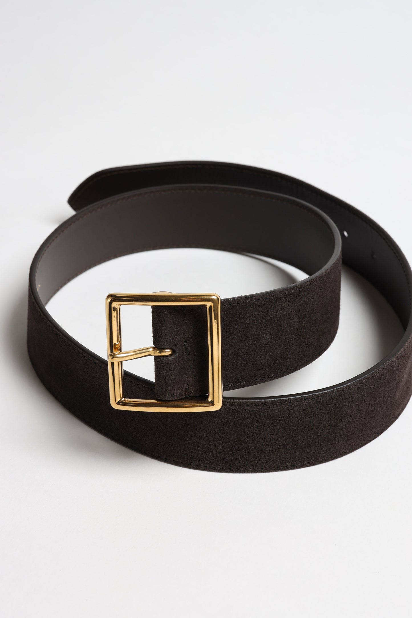 Marcela belt in espresso/gold