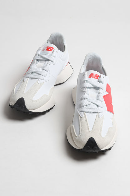Sneaker 327 in Weiß/Blast RedNew Balance - Anita Hass