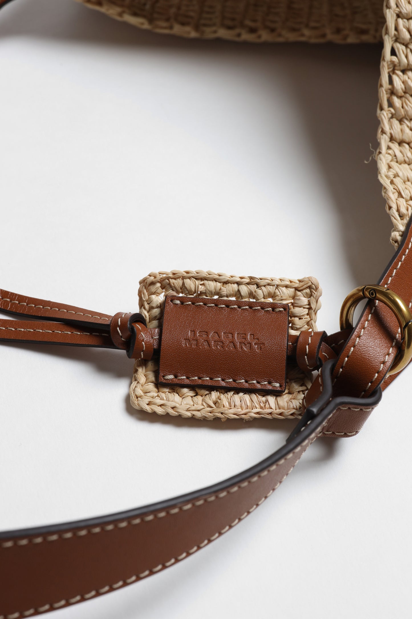 Shopper Tampa Raffia in Natural/Cognac