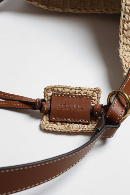 Shopper Tampa Raffia in Natural/Cognac