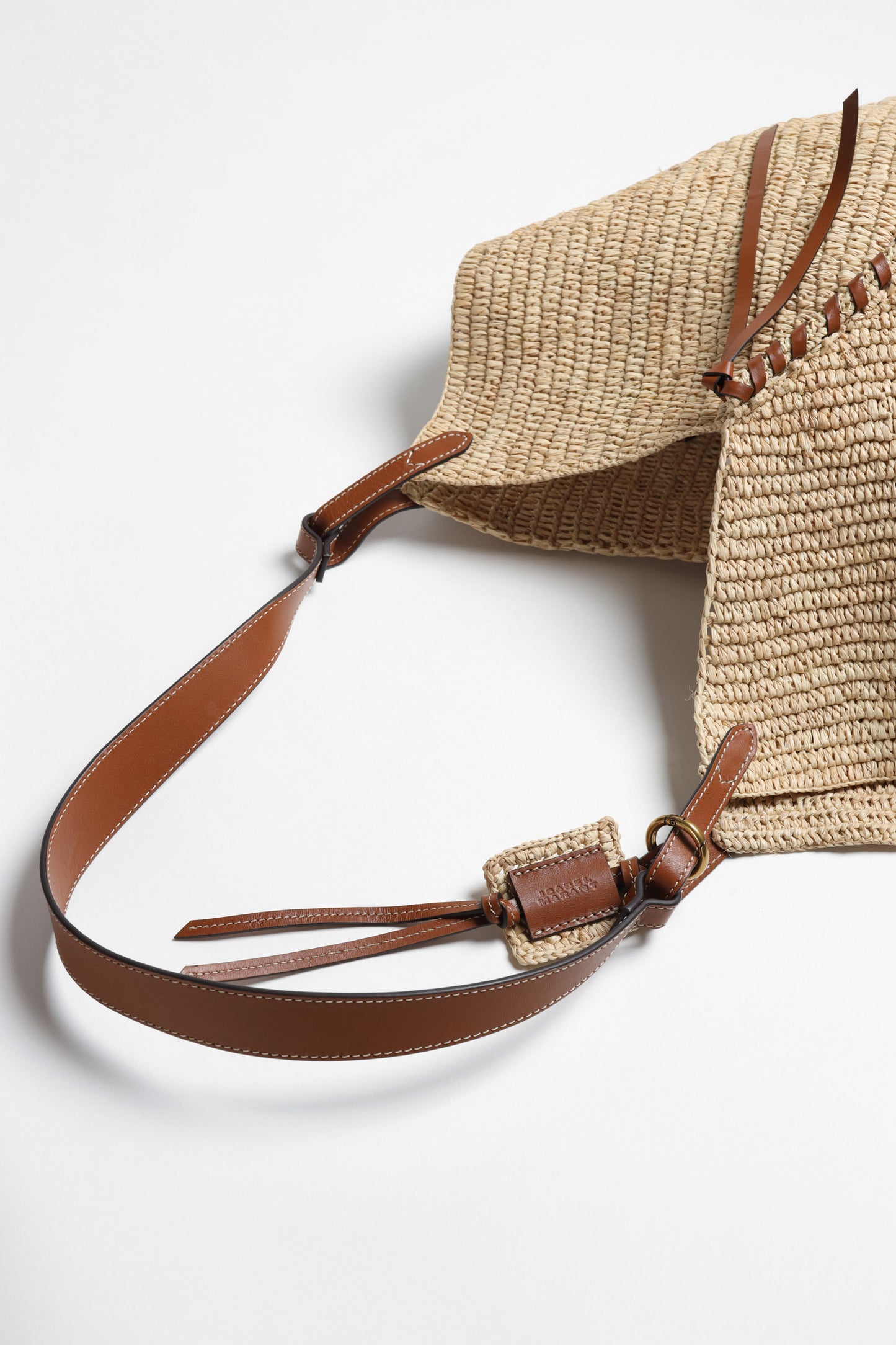 Shopper Tampa Raffia in Natural/Cognac