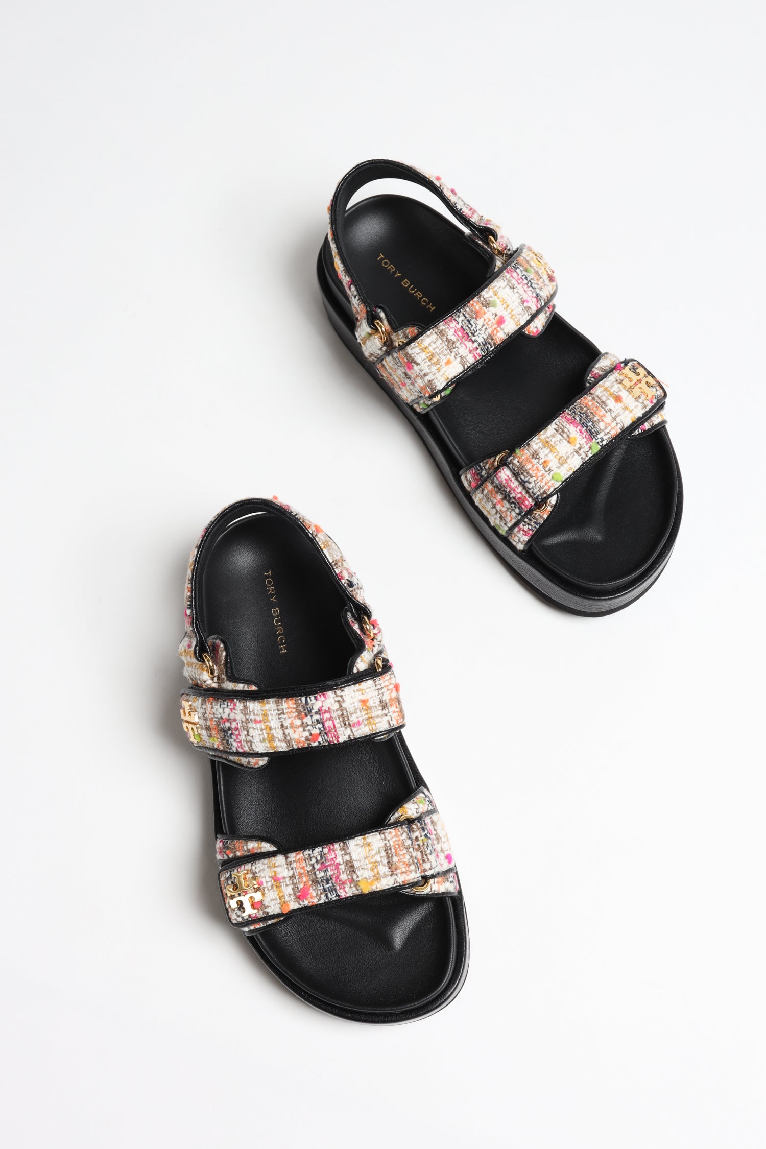 Tory burch kira cheap sport sandal black