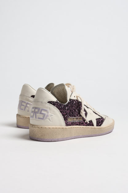 Sneaker Ball Star in Purple/WhiteGolden Goose - Anita Hass