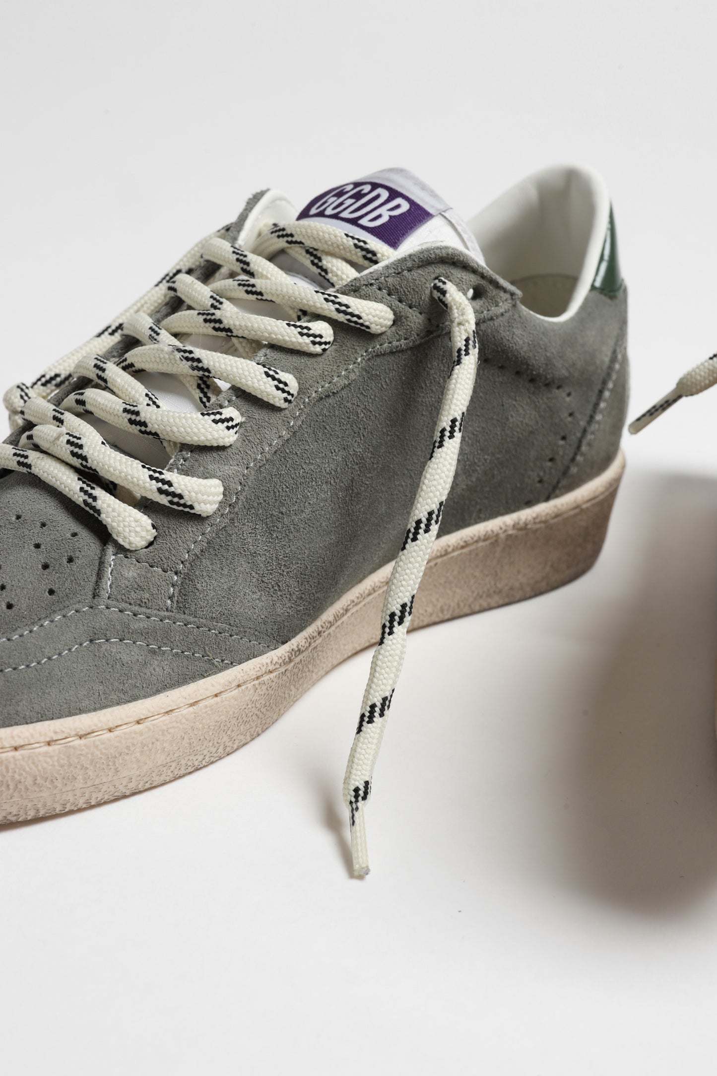 Sneaker Ball Star in Green/Cream/BlackGolden Goose - Anita Hass