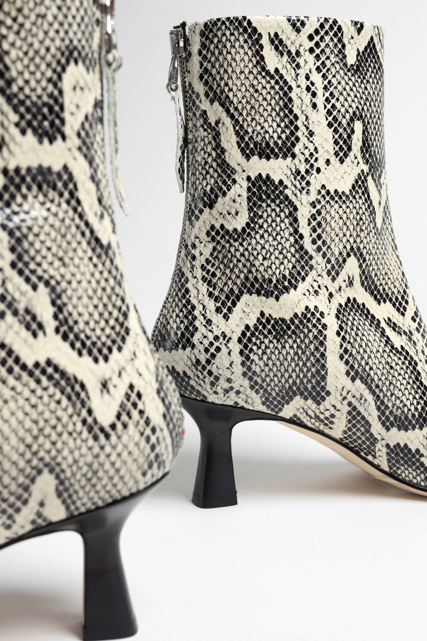 Stiefelette Elina Snake in Creamaeyde - Anita Hass