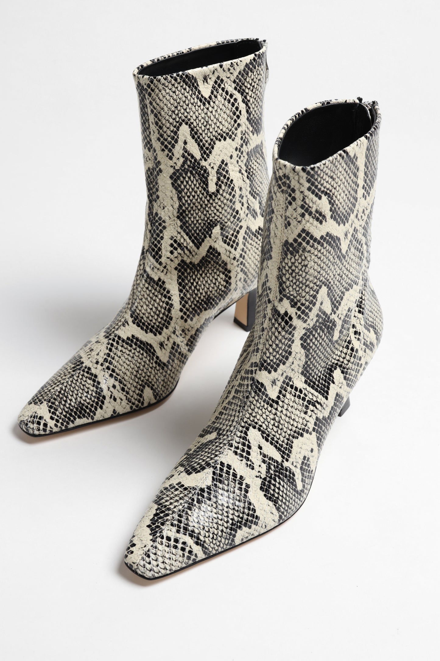 Stiefelette Elina Snake in Creamaeyde - Anita Hass