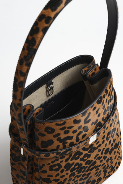Tasche Belted Bucket in LeopardToteme - Anita Hass