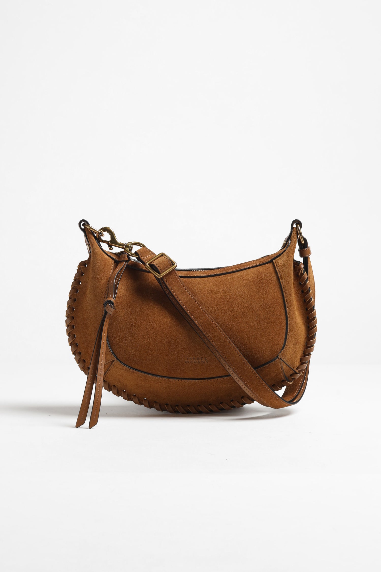 Tasche Oskan Moon Suede in CognacIsabel Marant - Anita Hass