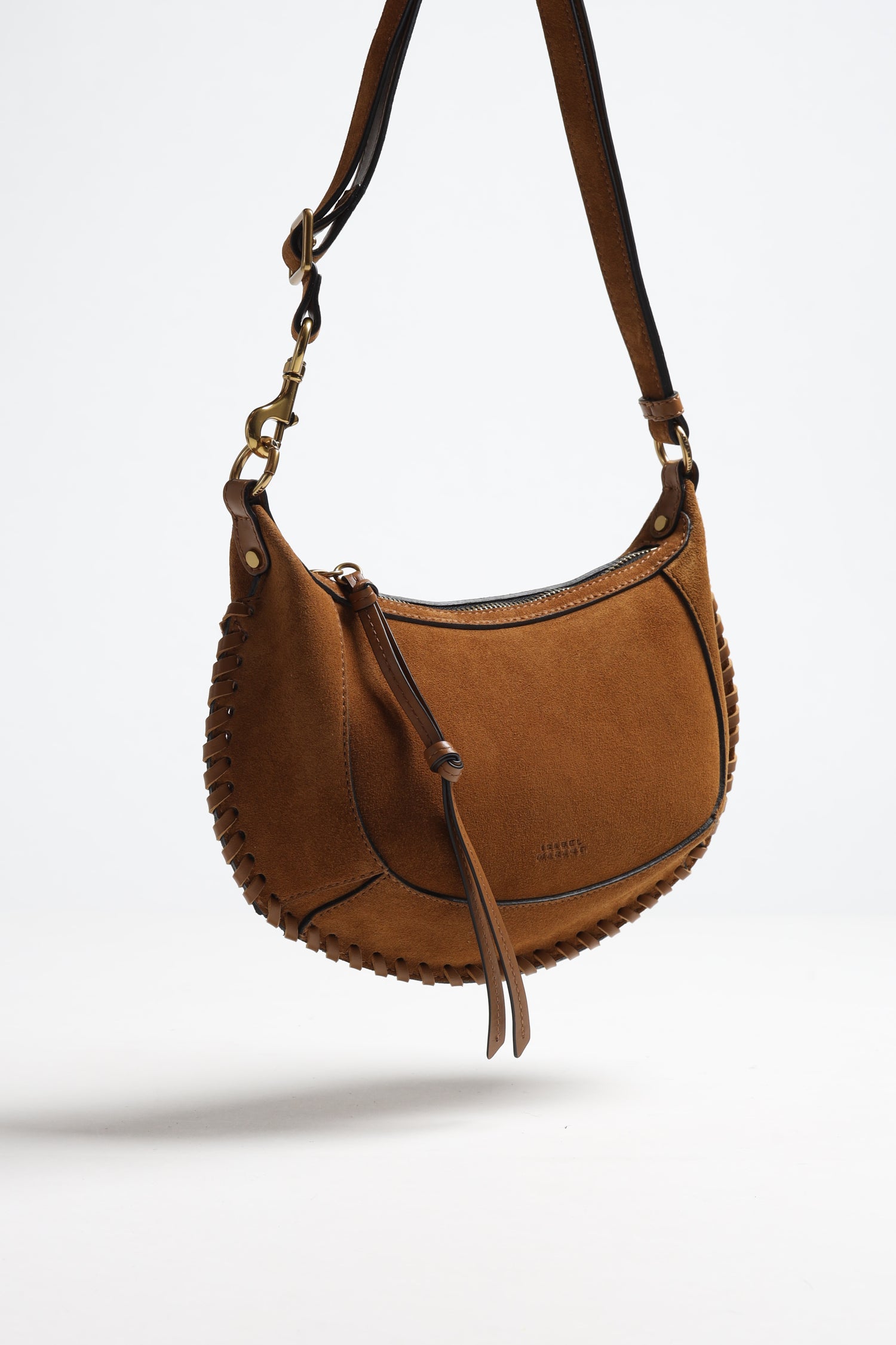 Tasche Oskan Moon Suede in CognacIsabel Marant - Anita Hass