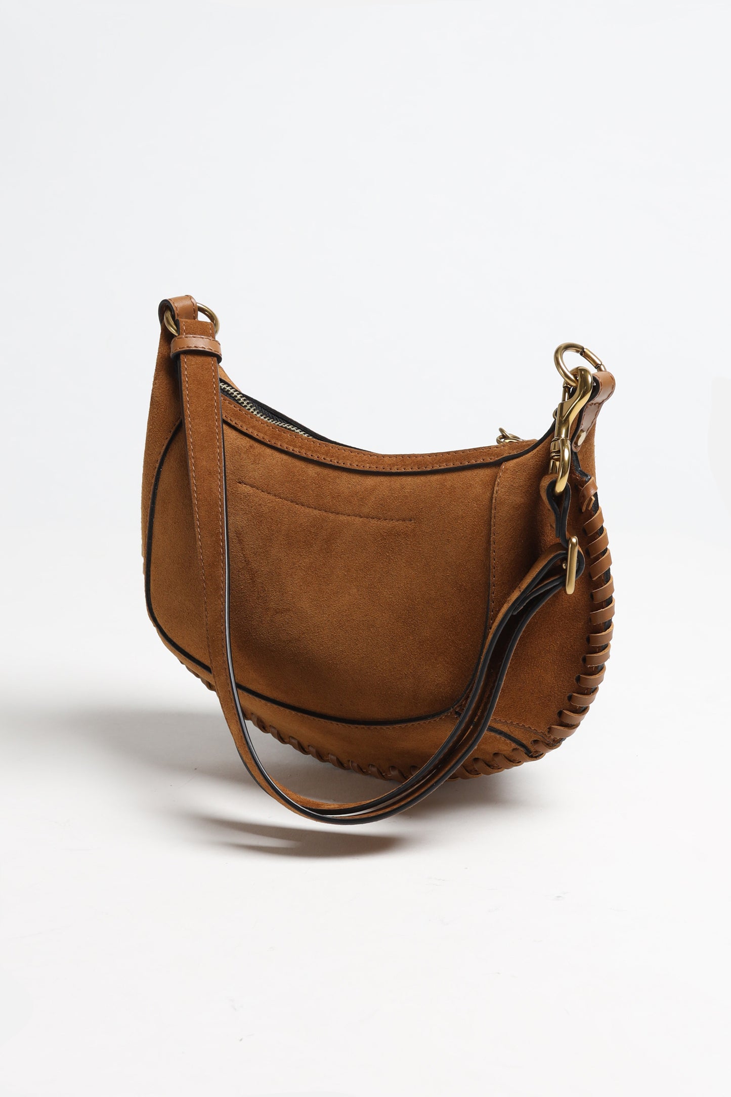 Tasche Oskan Moon Suede in CognacIsabel Marant - Anita Hass