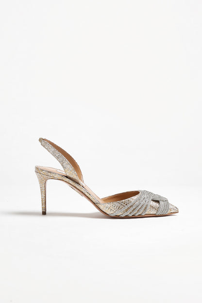 Pumps Gatsby in GoldAquazzura - Anita Hass