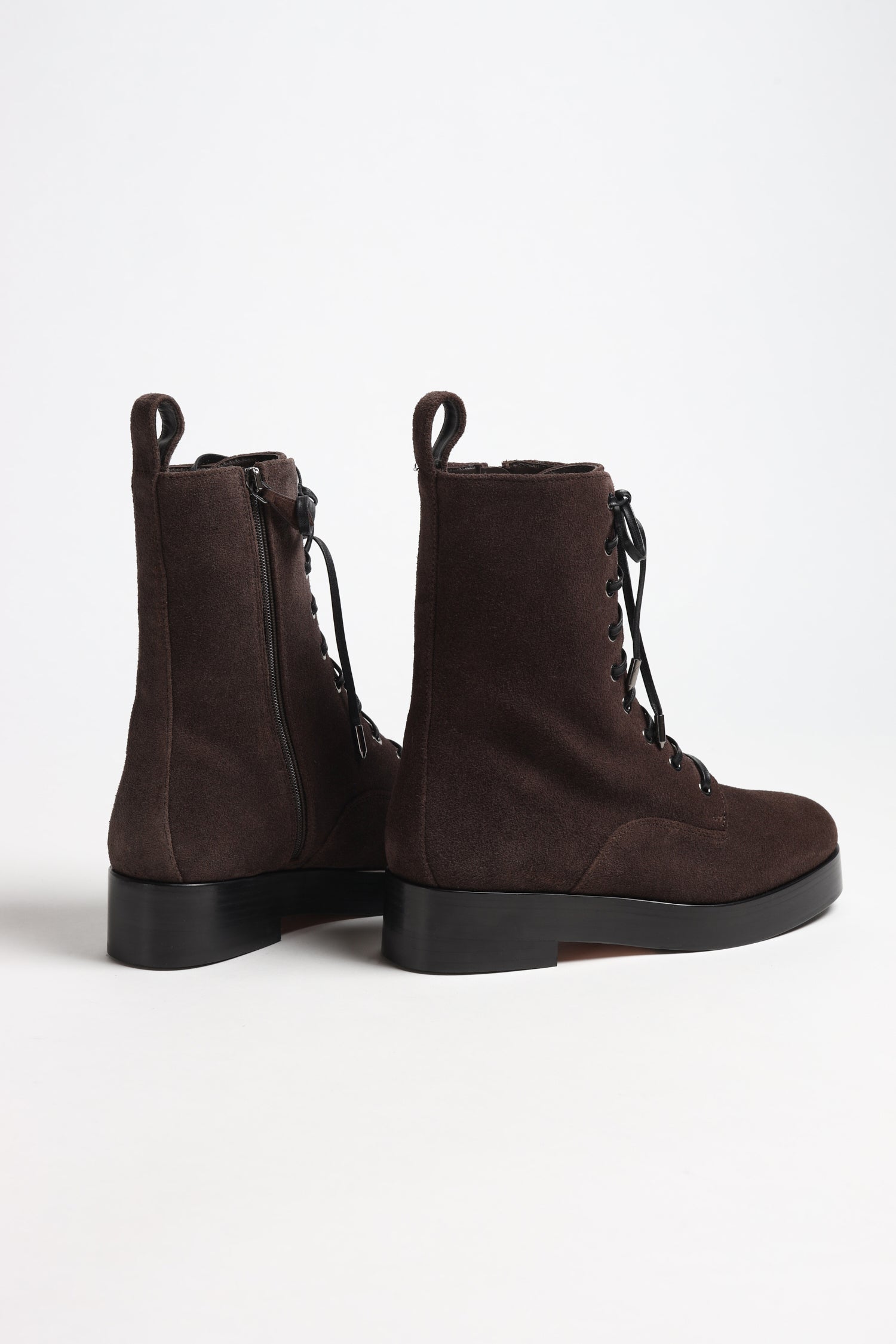 Boots Ben 20 in Charcoal SuedeAquazzura - Anita Hass