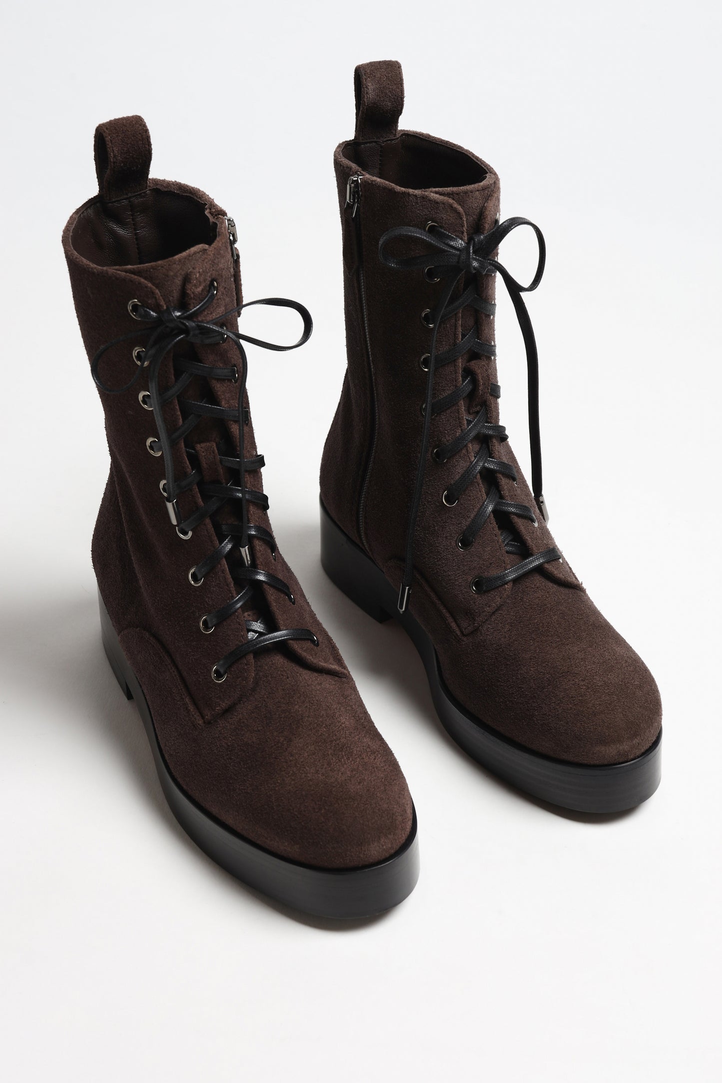 Boots Ben 20 in Charcoal SuedeAquazzura - Anita Hass