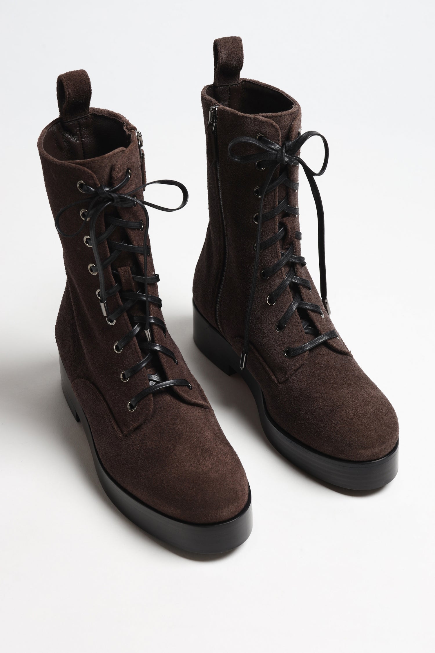 Boots Ben 20 in Charcoal SuedeAquazzura - Anita Hass