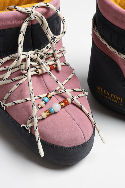 Moon Boot Icon Low Beads in Grey/RoseMoon Boot x Guest in Residence - Anita Hass