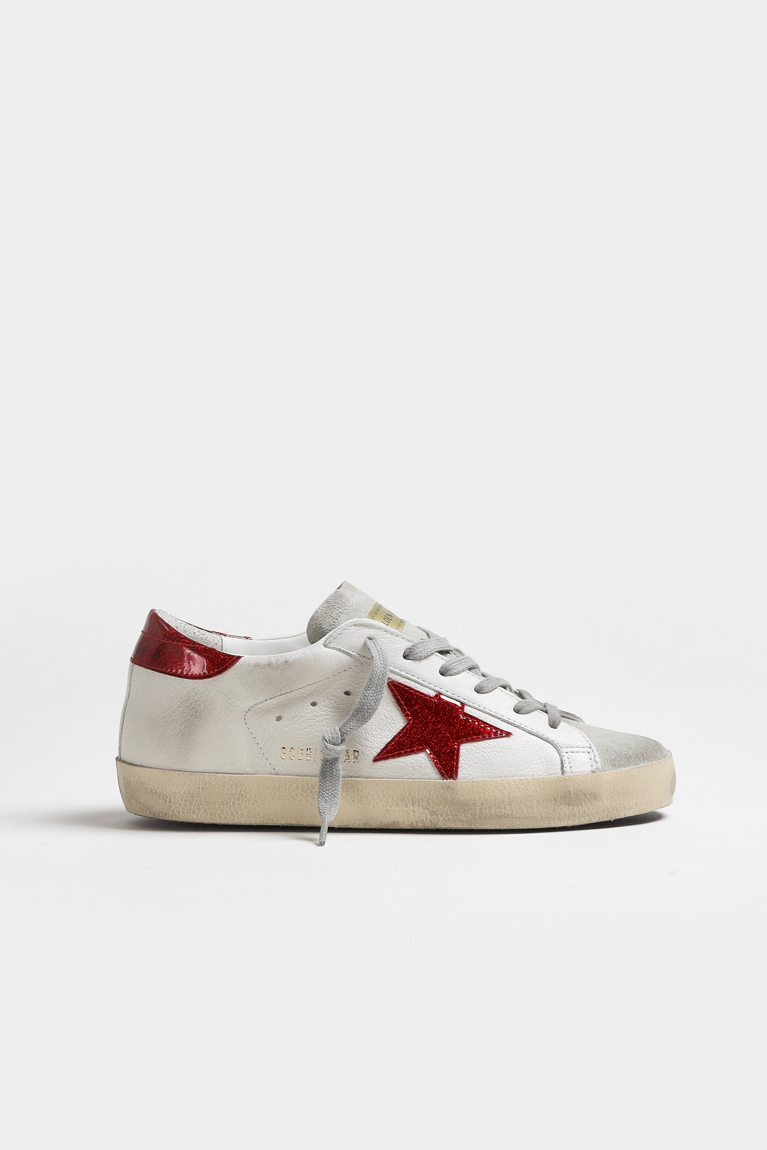 Sneaker Super Star in Weiß/Rot/IceGolden Goose - Anita Hass