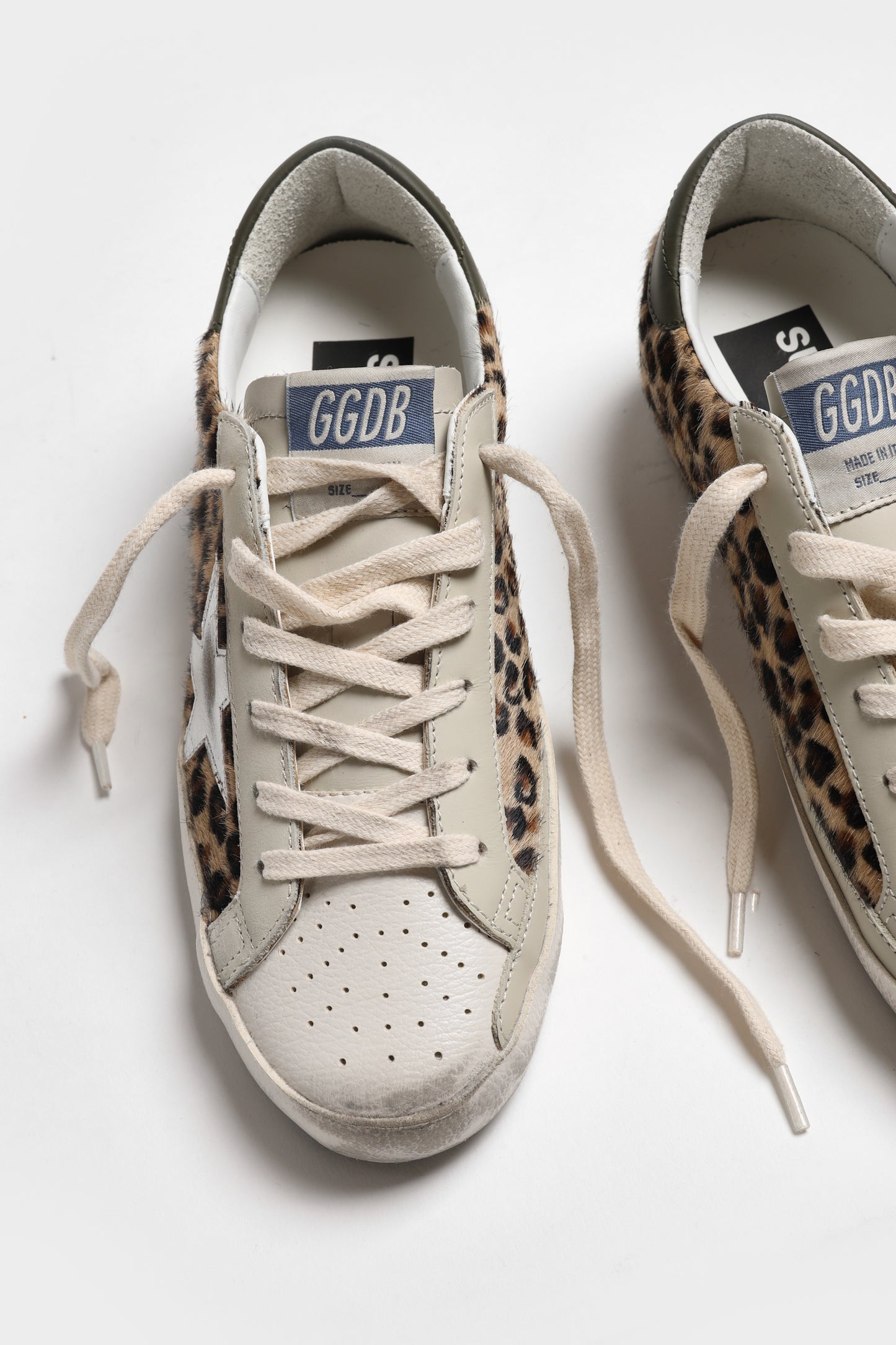 Sneaker Super Star in Leo/Olive/SilberGolden Goose - Anita Hass