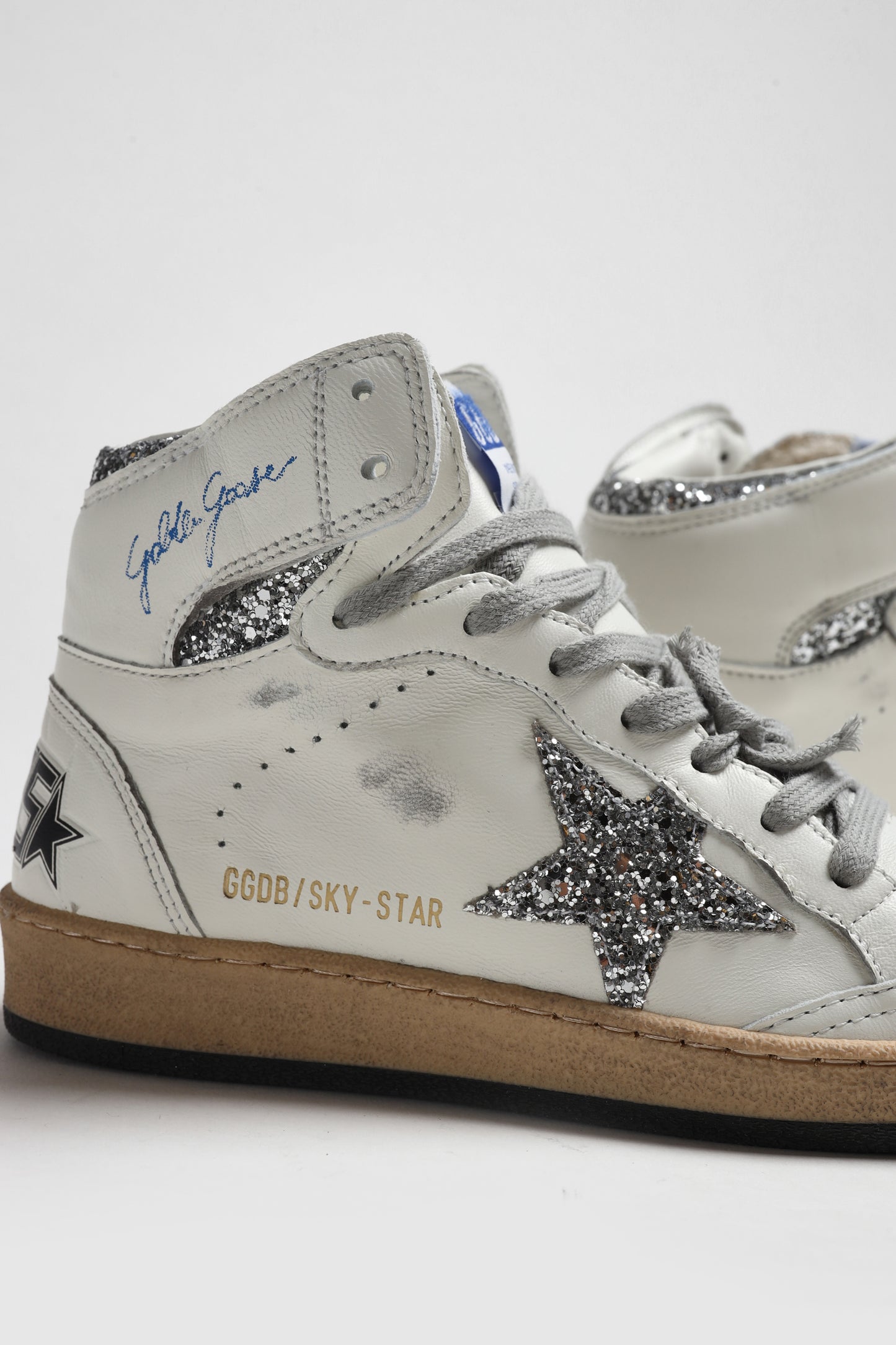 Sneaker Sky Star in Weiß/SilberGolden Goose - Anita Hass