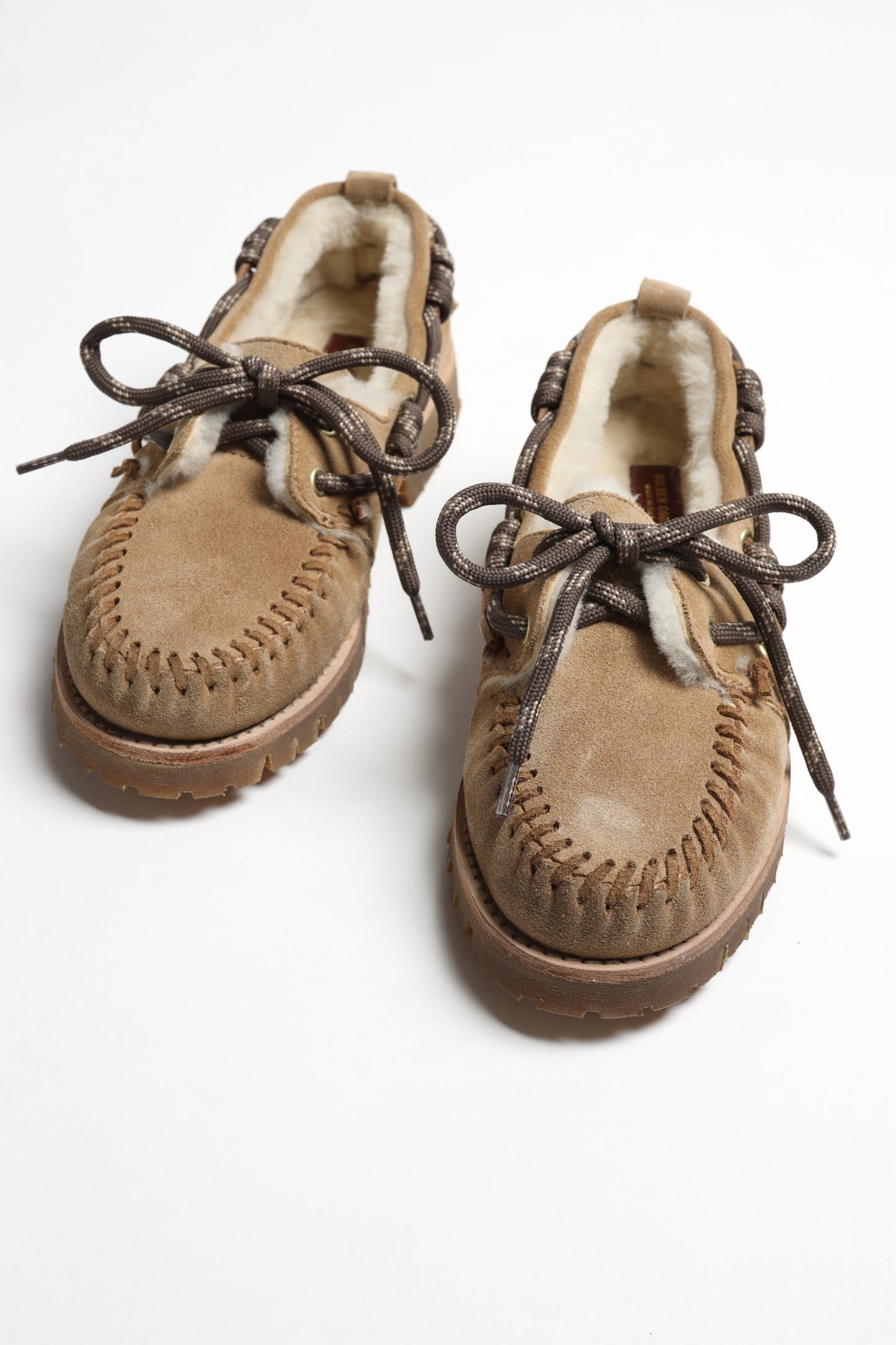 Cruise Shearling Loafers in Tobacco