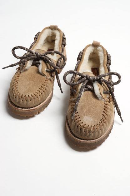 Cruise Shearling Loafers in Tobacco