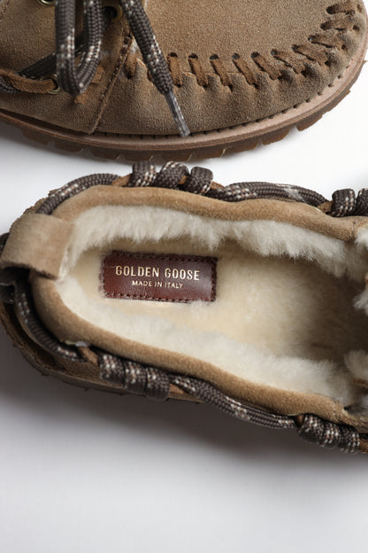 Cruise Shearling Loafers in Tobacco