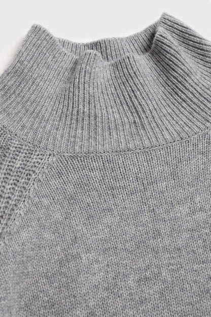 Sweater Serena in Knitted Stone