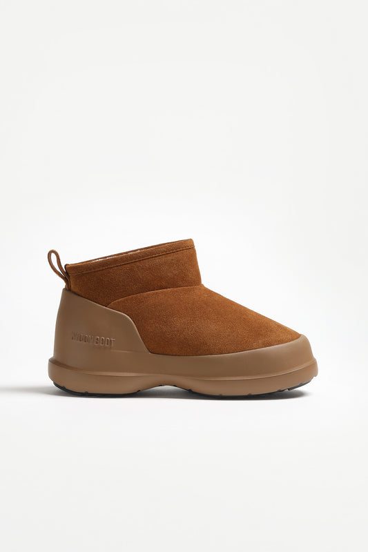 Moon Boot Luna Low Suede in CognacMoon Boot - Anita Hass