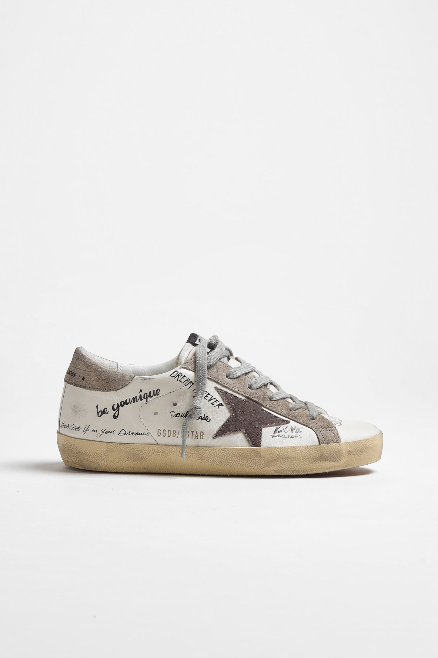 Sneaker Super Star in Weiß/Taupe/CinderGolden Goose - Anita Hass