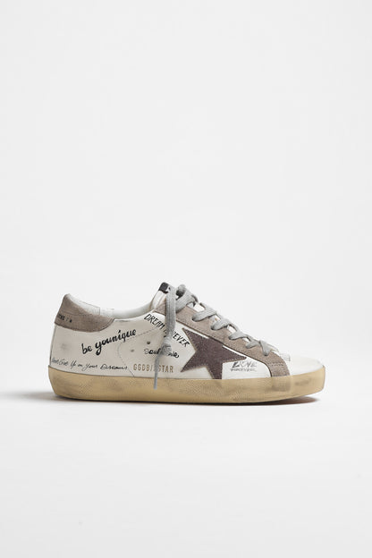 Sneaker Super Star in Weiß/Taupe/CinderGolden Goose - Anita Hass