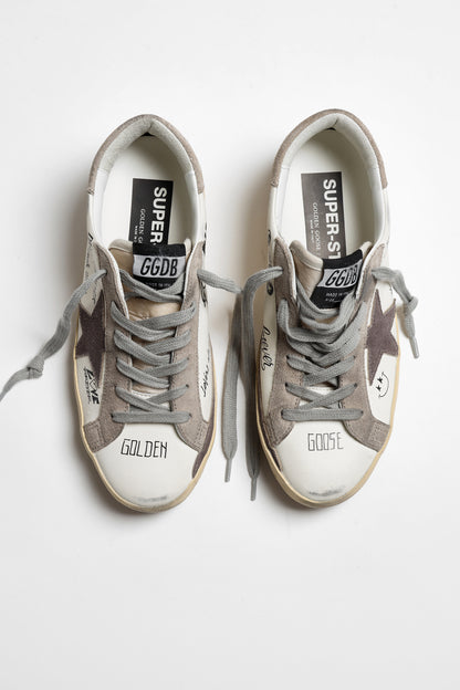 Sneaker Super Star in Weiß/Taupe/CinderGolden Goose - Anita Hass