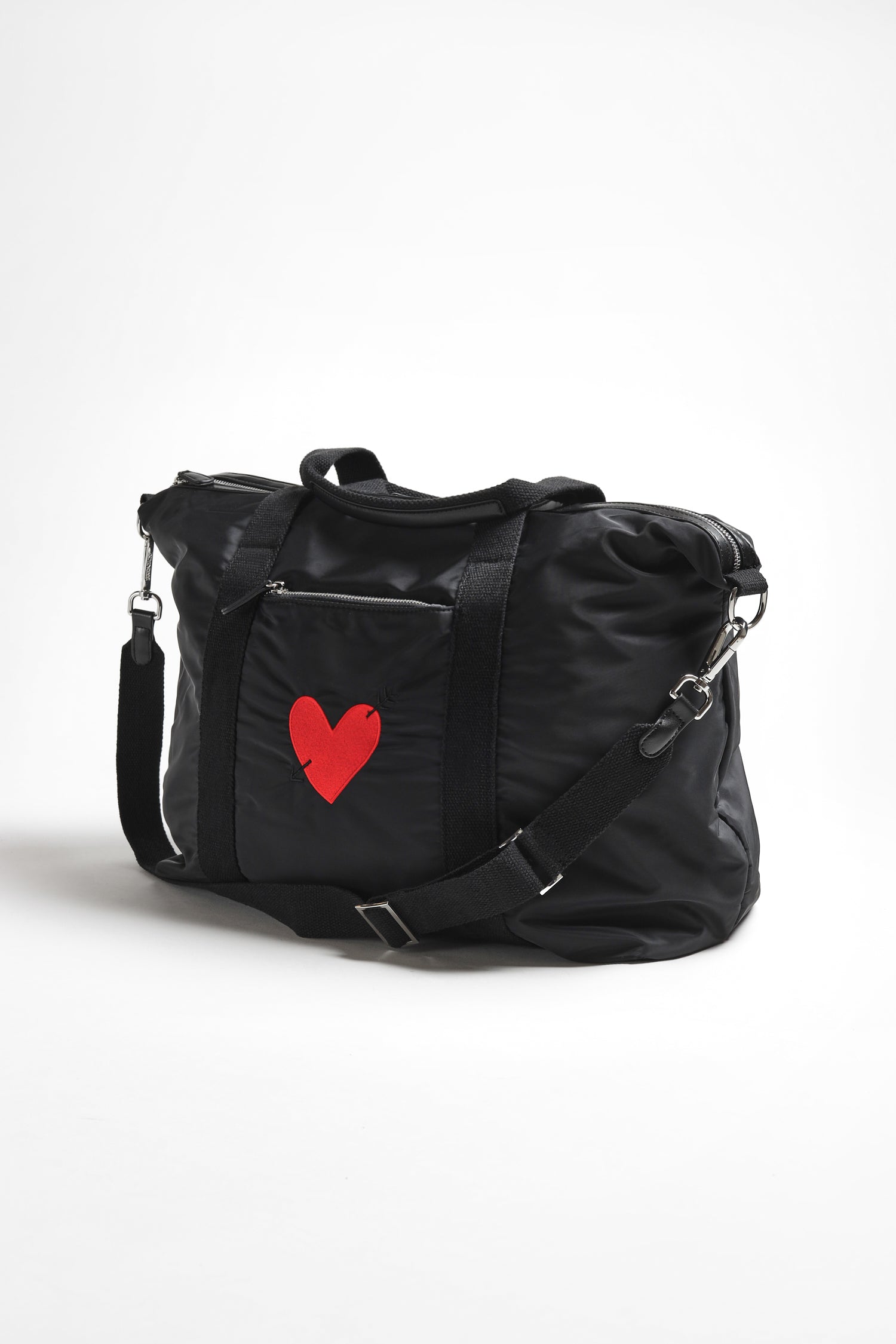 Tasche 'Heart' in Black NylonAnita Hass - Anita Hass