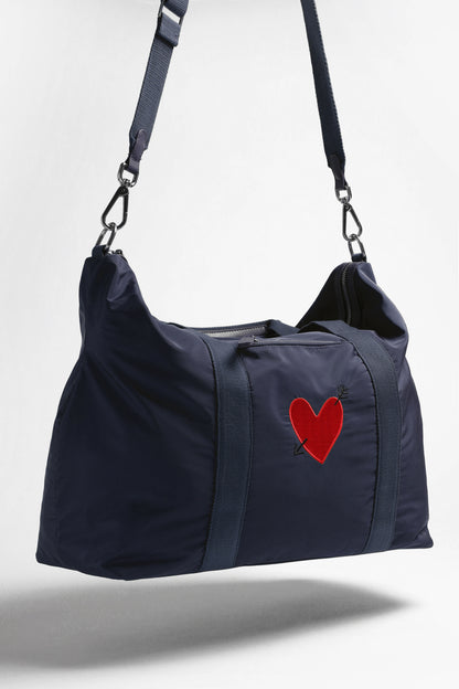 Tasche 'Heart' in Navy NylonAnita Hass - Anita Hass