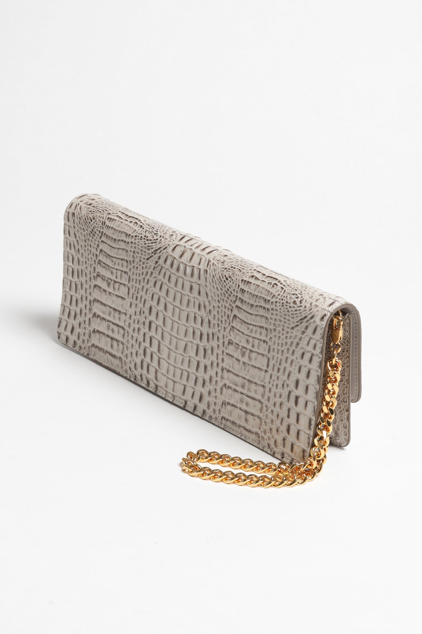 Clutch Wallis in Pearl GreyTom Ford - Anita Hass