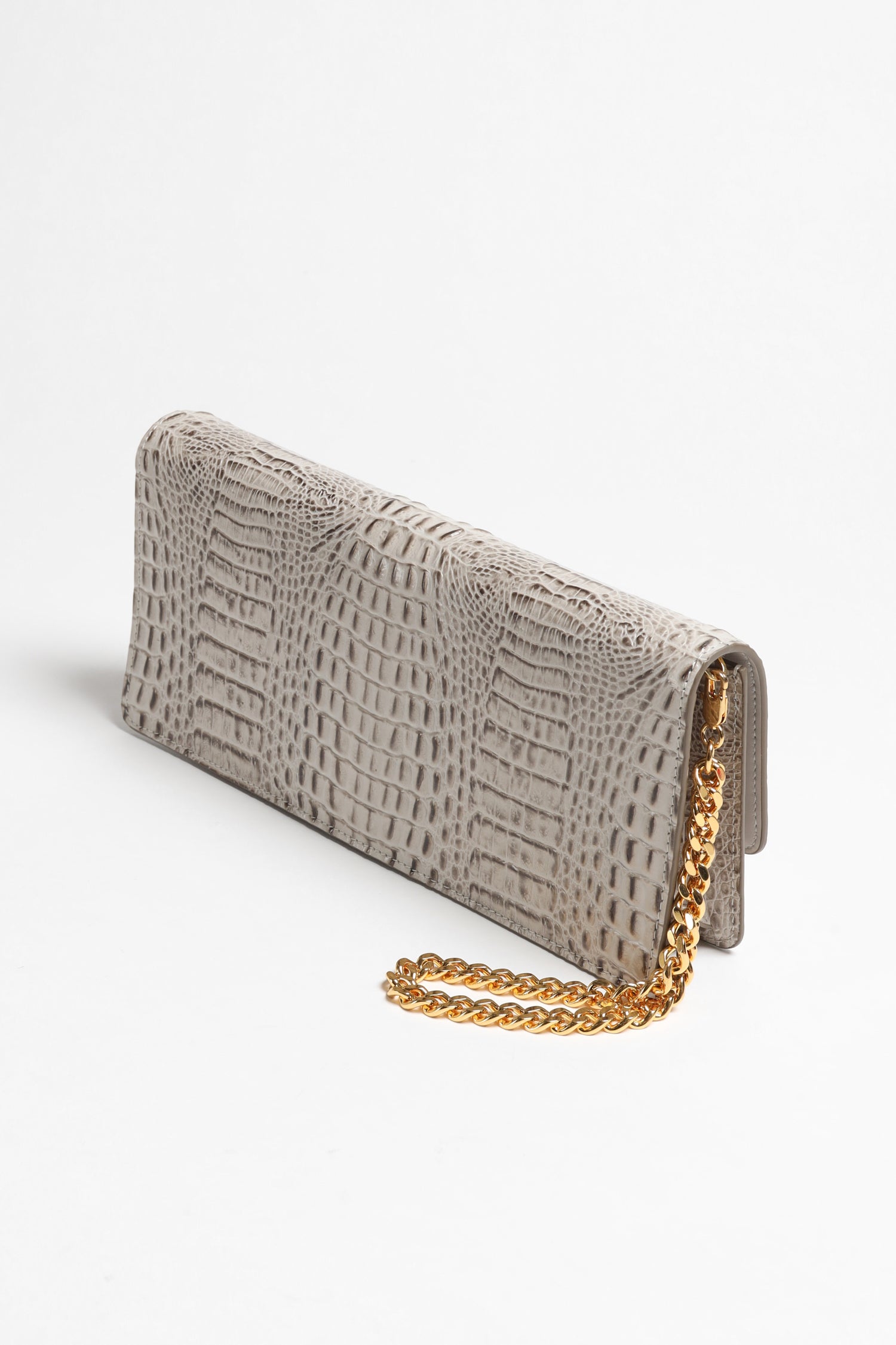 Clutch Wallis in Pearl GreyTom Ford - Anita Hass