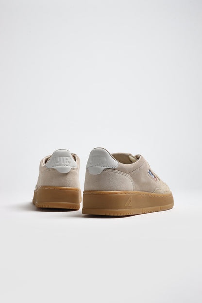 Sneaker Medalist Low Mix in Sand/EcruAutry - Anita Hass