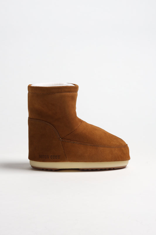 Moon Boot Icon Low Suede in CognacMoon Boot - Anita Hass