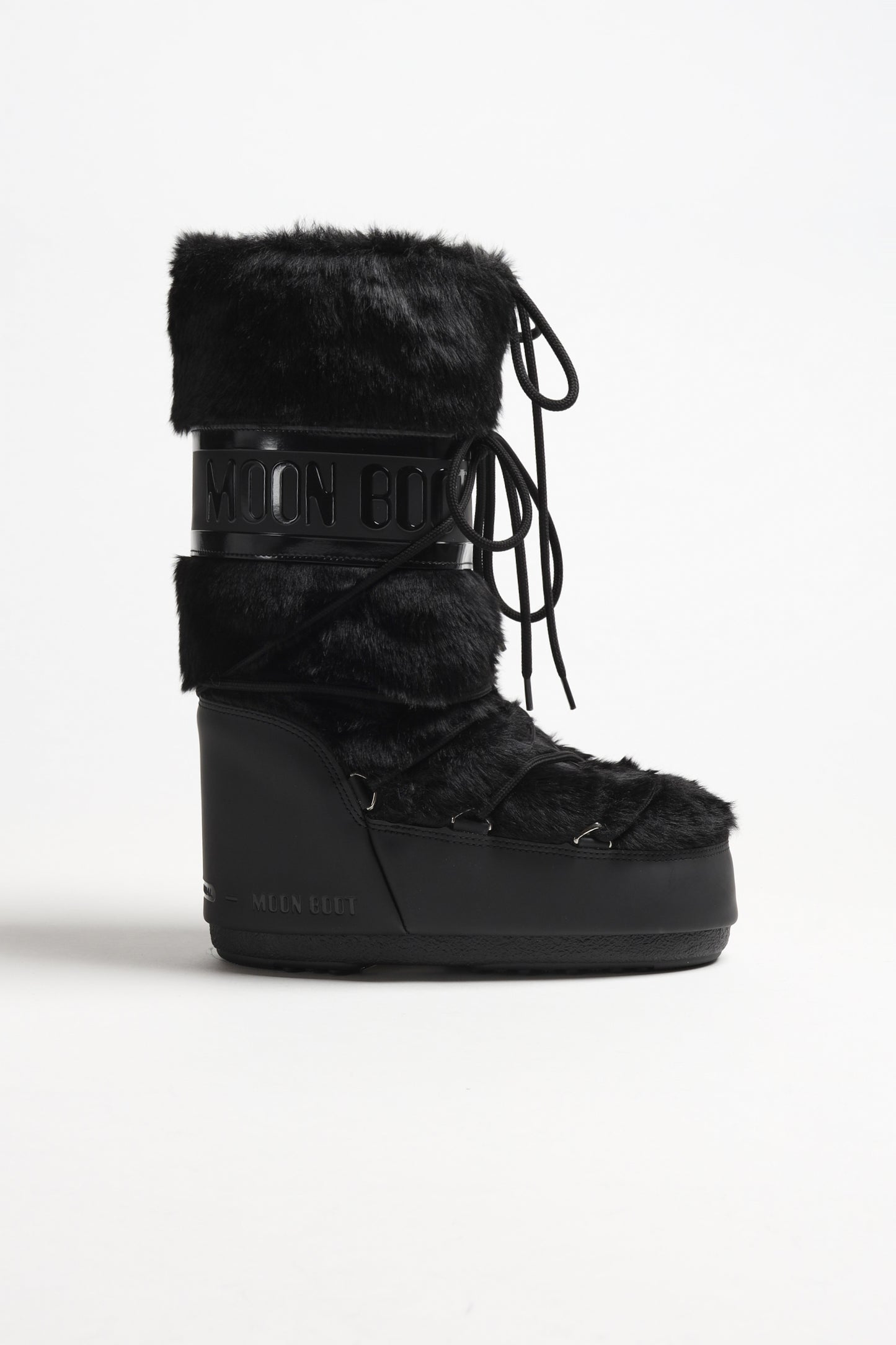 Moon Boot Icon Faux Fur in SchwarzMoon Boot - Anita Hass