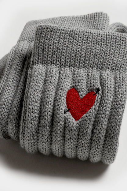 Socken 'Heart' in GrauAnita Hass - Anita Hass