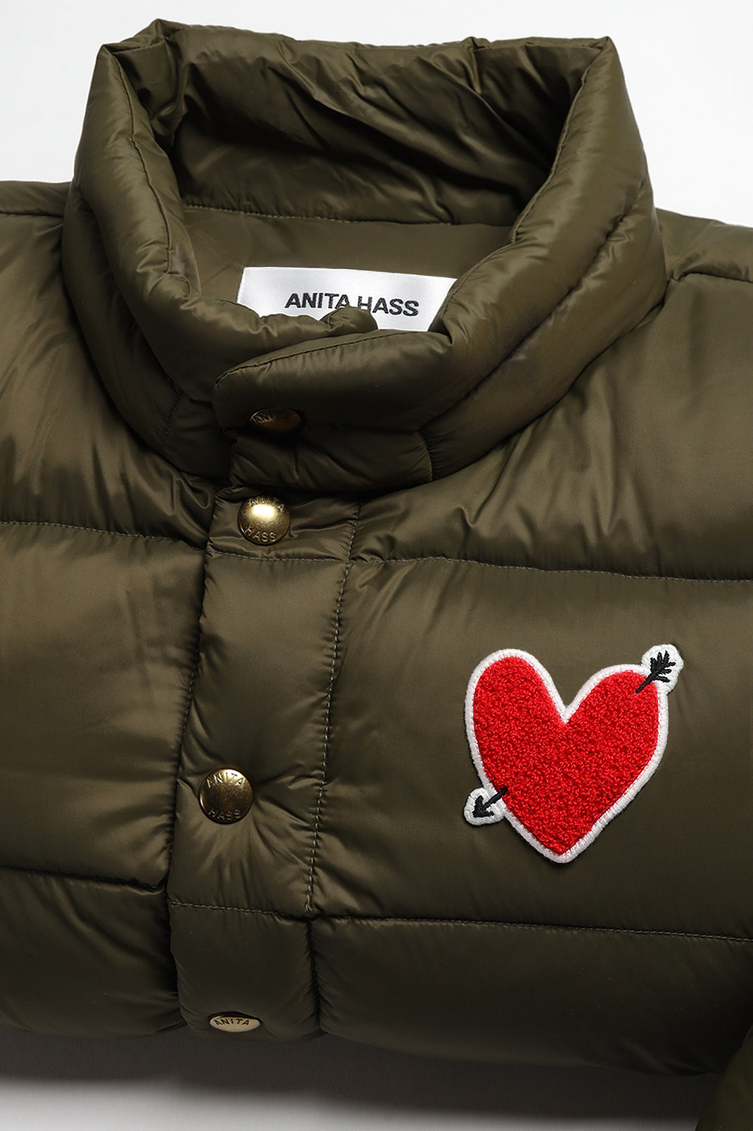 Jacke 'Heart' in OliveAnita Hass - Anita Hass