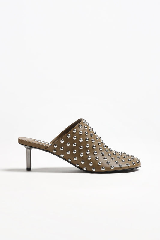 Mules in Chimera GreenJil Sander - Anita Hass