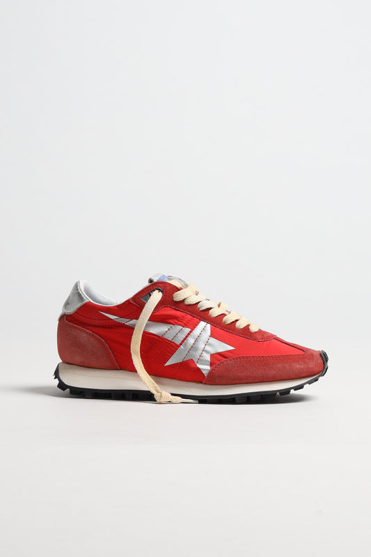 Sneaker Running in Rot/SilberGolden Goose - Anita Hass